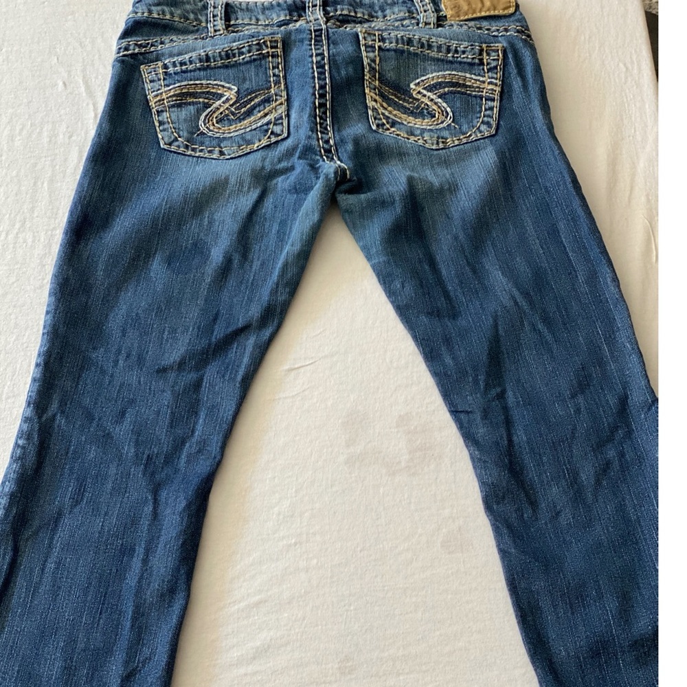 Silver jeans
